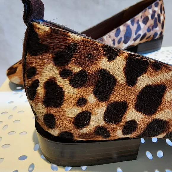 Essex Lane Elyn Leopard Print Ballet Flats 7.5M - Picture 8 of 9